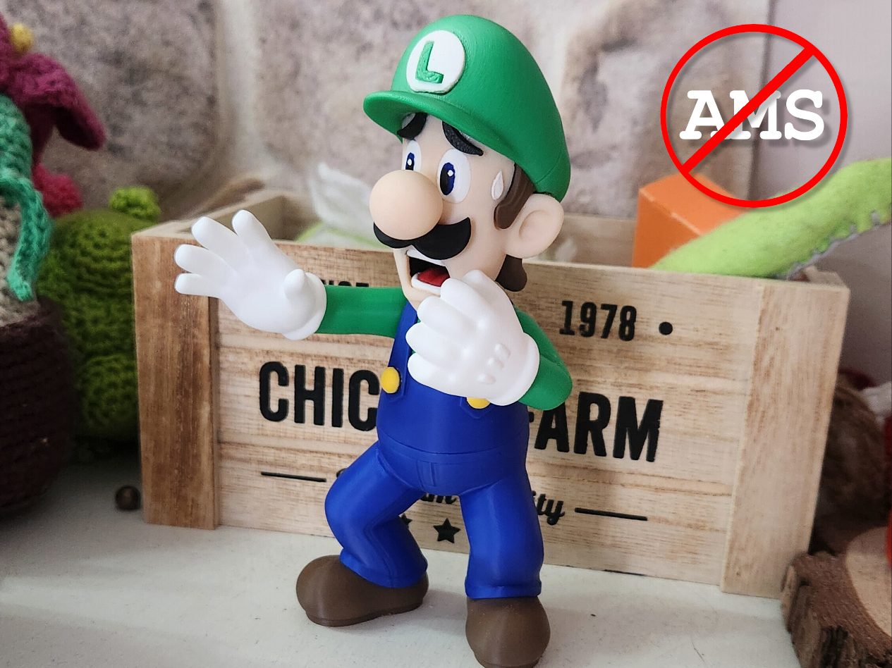 Scared Luigi - High Efficiency — vue 1