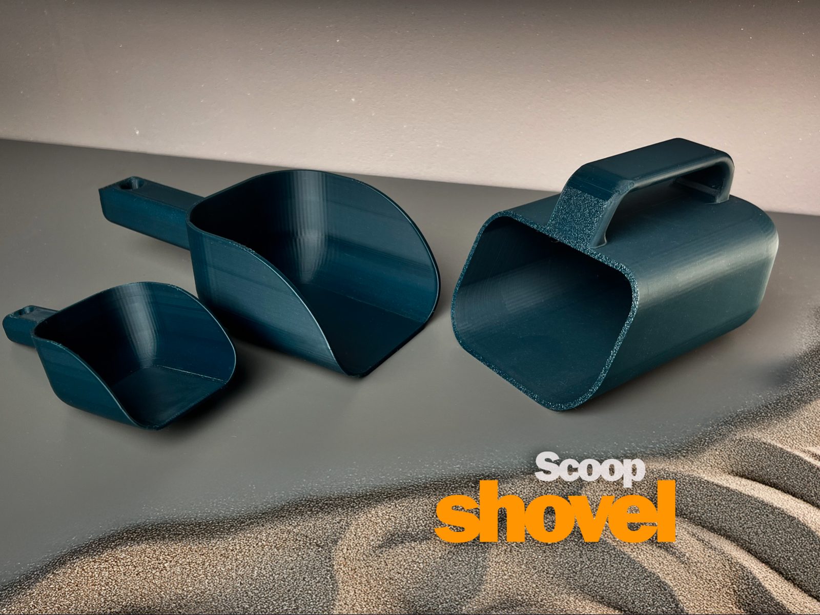 Scoop and Shovel — vue 1