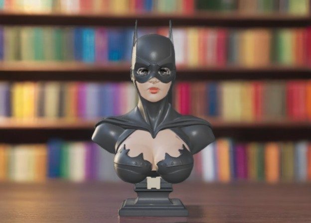 Sexy Batwoman Statue — vue 1