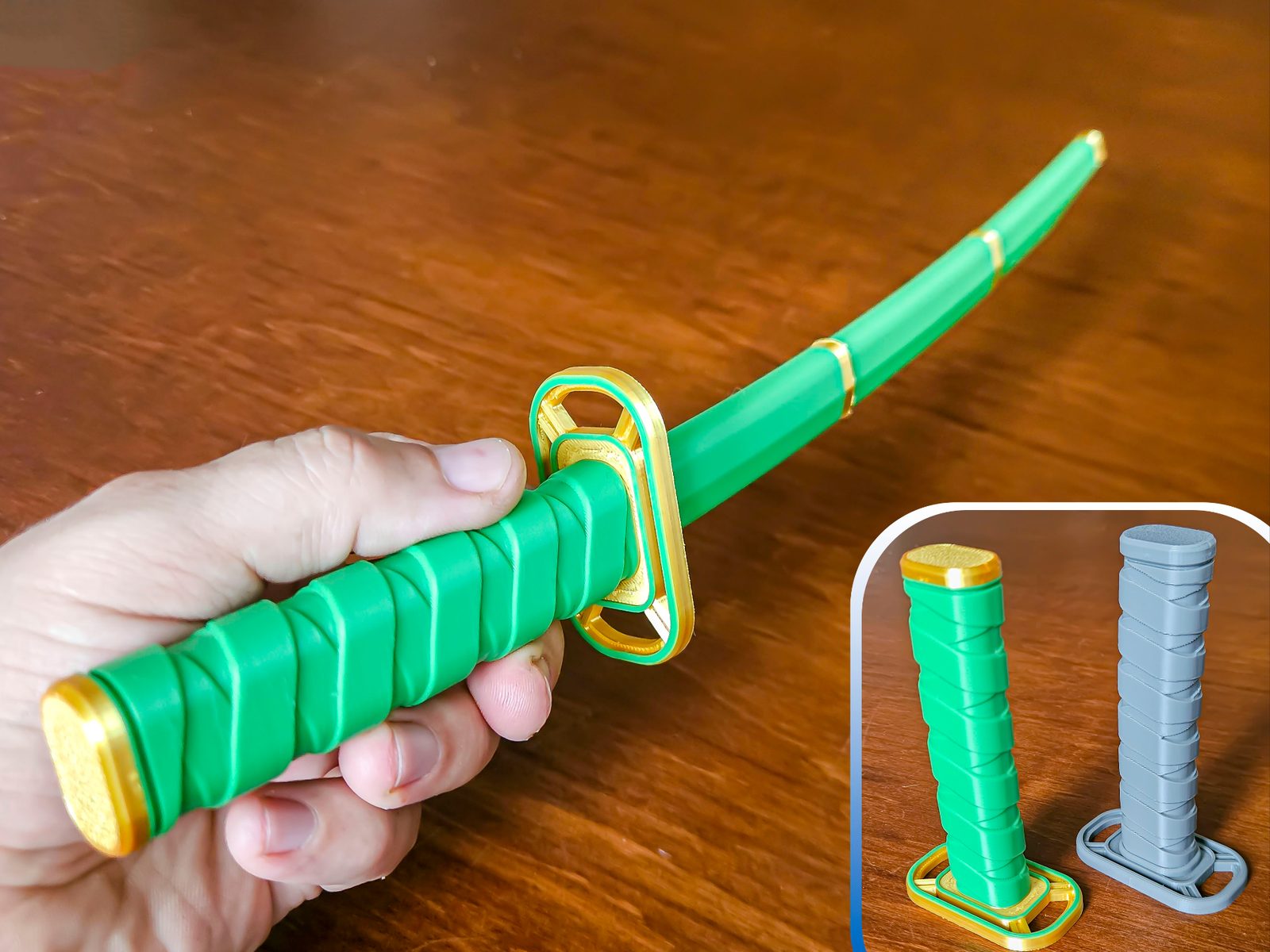 Small Katana 38g (Print in Place) — vue 1