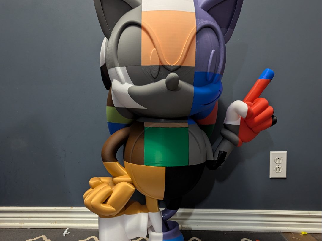 Sonic The Hedgehog Life Size 911mm — vue 1