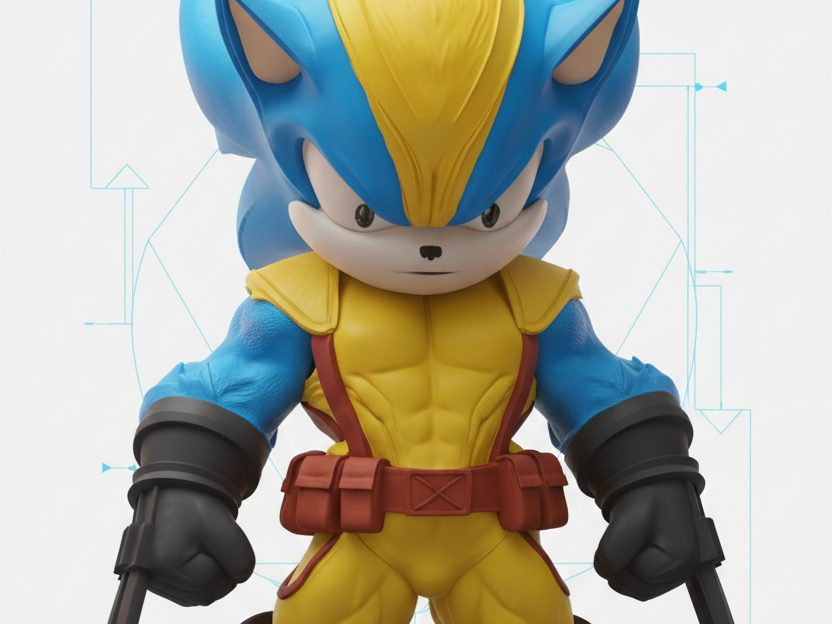 Sonic x Wolverine - Multicolor — vue 1