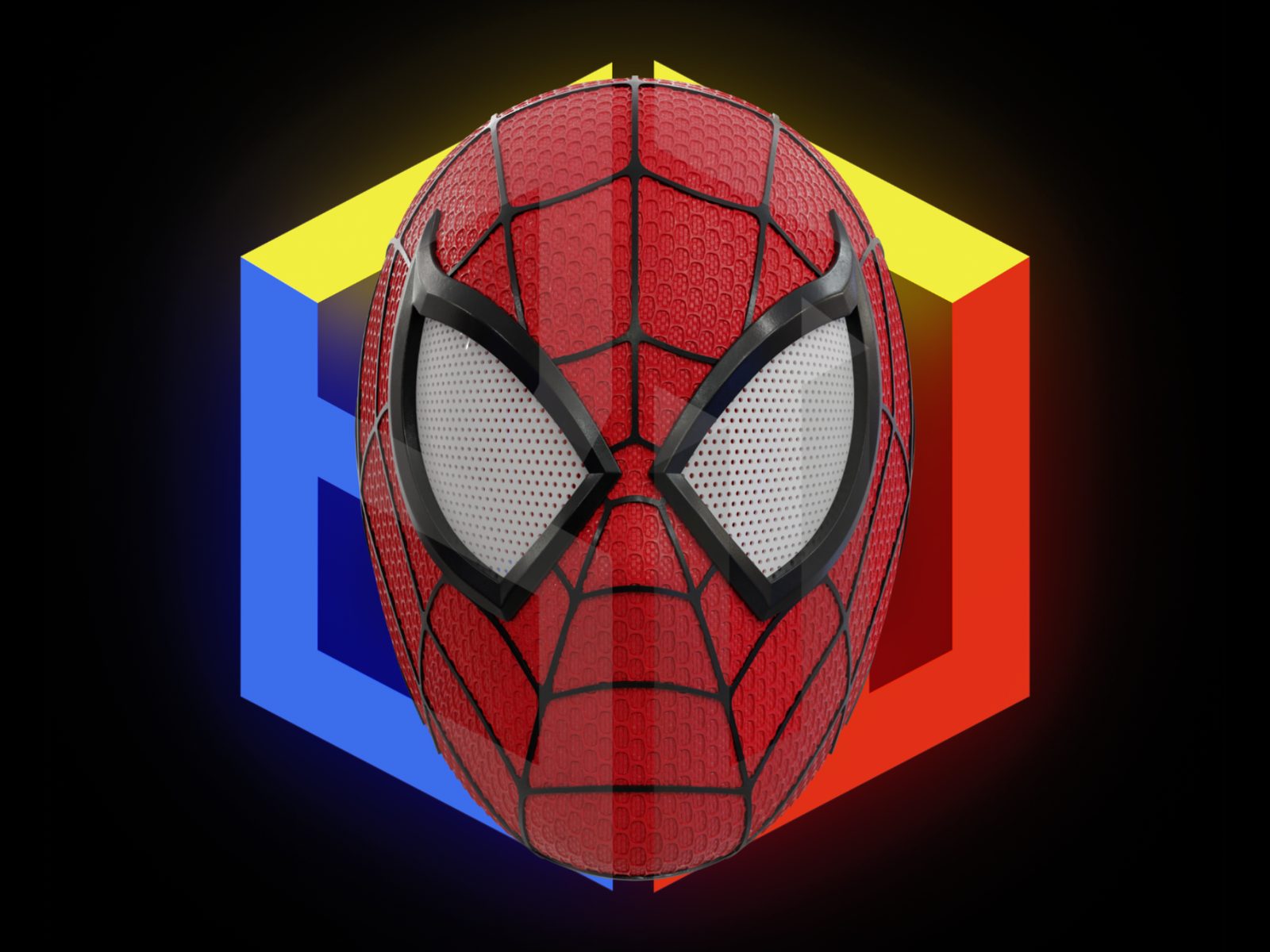 Spider-Man House Of M Textured Helmet — vue 1