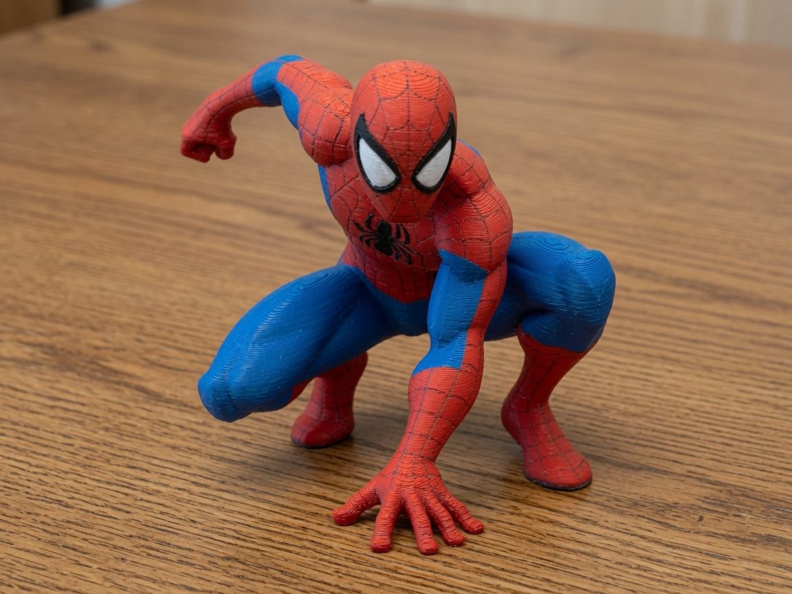 Spider-Man Superhero Landing Figure | Marvel — vue 1