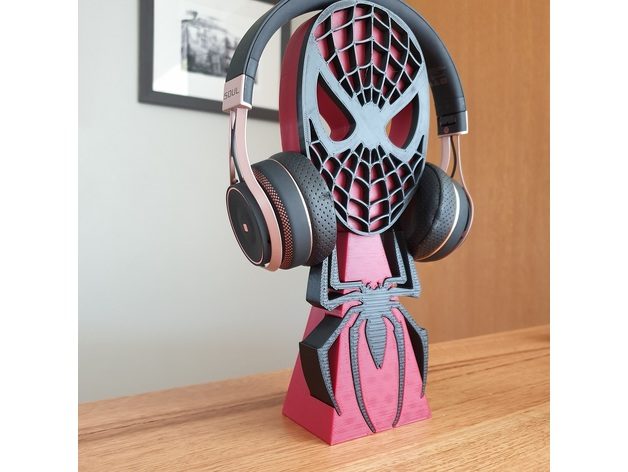 Spiderman Headphones Stand ( Personel Use Only ) — vue 1