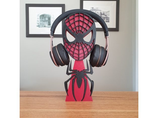 Spiderman Headphones Stand ( Personel Use Only ) — vue 4