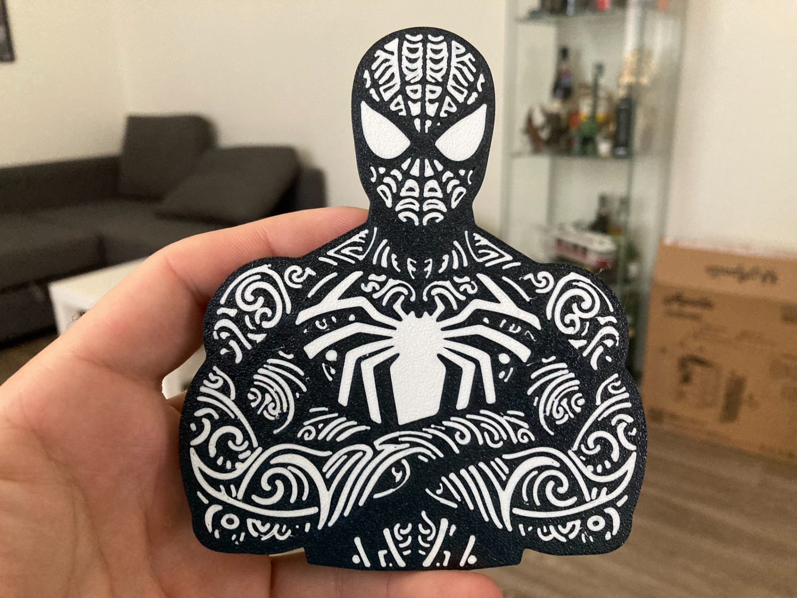 Spiderman ornament — vue 1