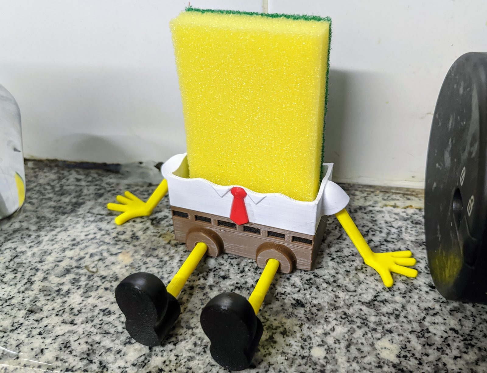 Sponge Bob Dishwashing Sponge Holder — vue 1