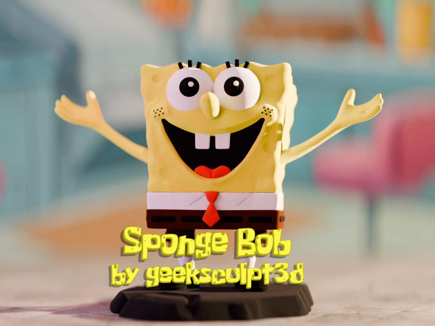 SpongeBob SquarePants Collectible Figurine — vue 1