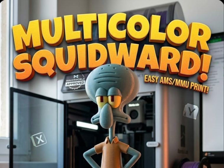 Squidward AMS/MMU Edition calamardo — vue 1