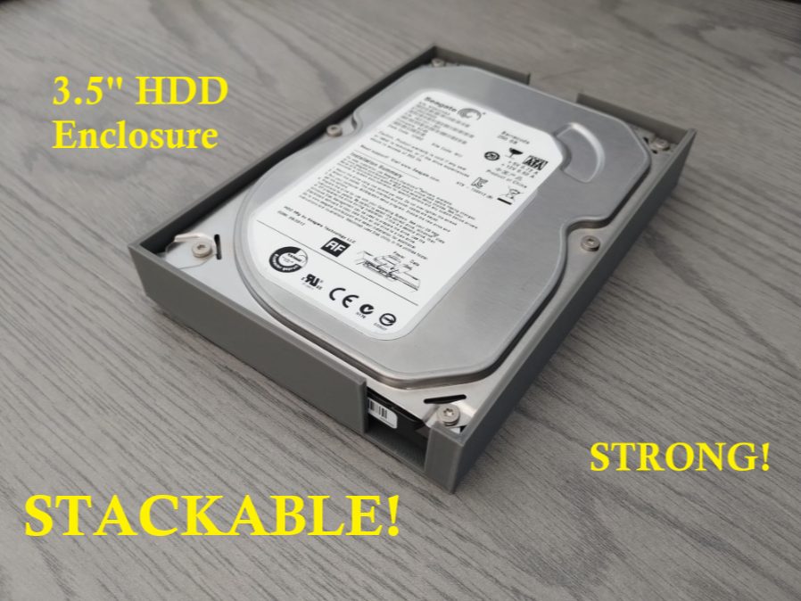 Stackable 3.5" HDD Organizer — vue 1