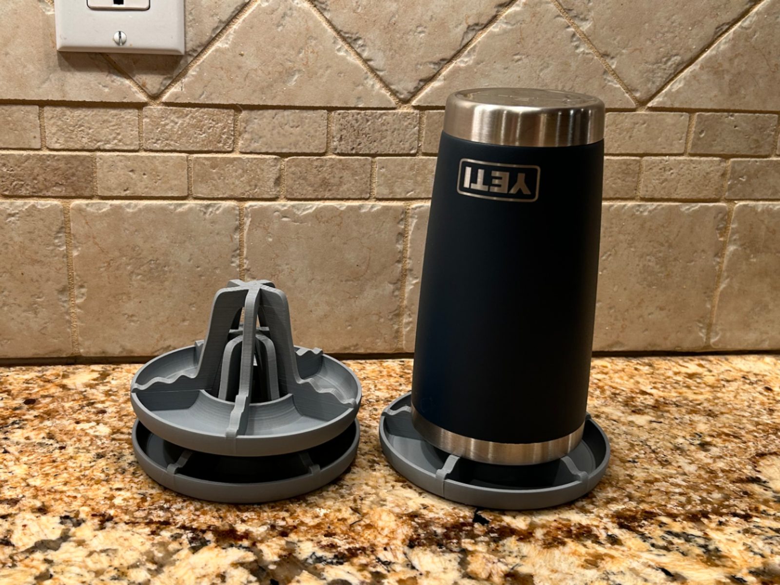 Stackable Bottle Drying Rack — vue 1