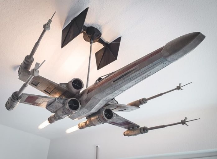 Star Wars X-Wing Lamp ( Personel Use Only ) — vue 1