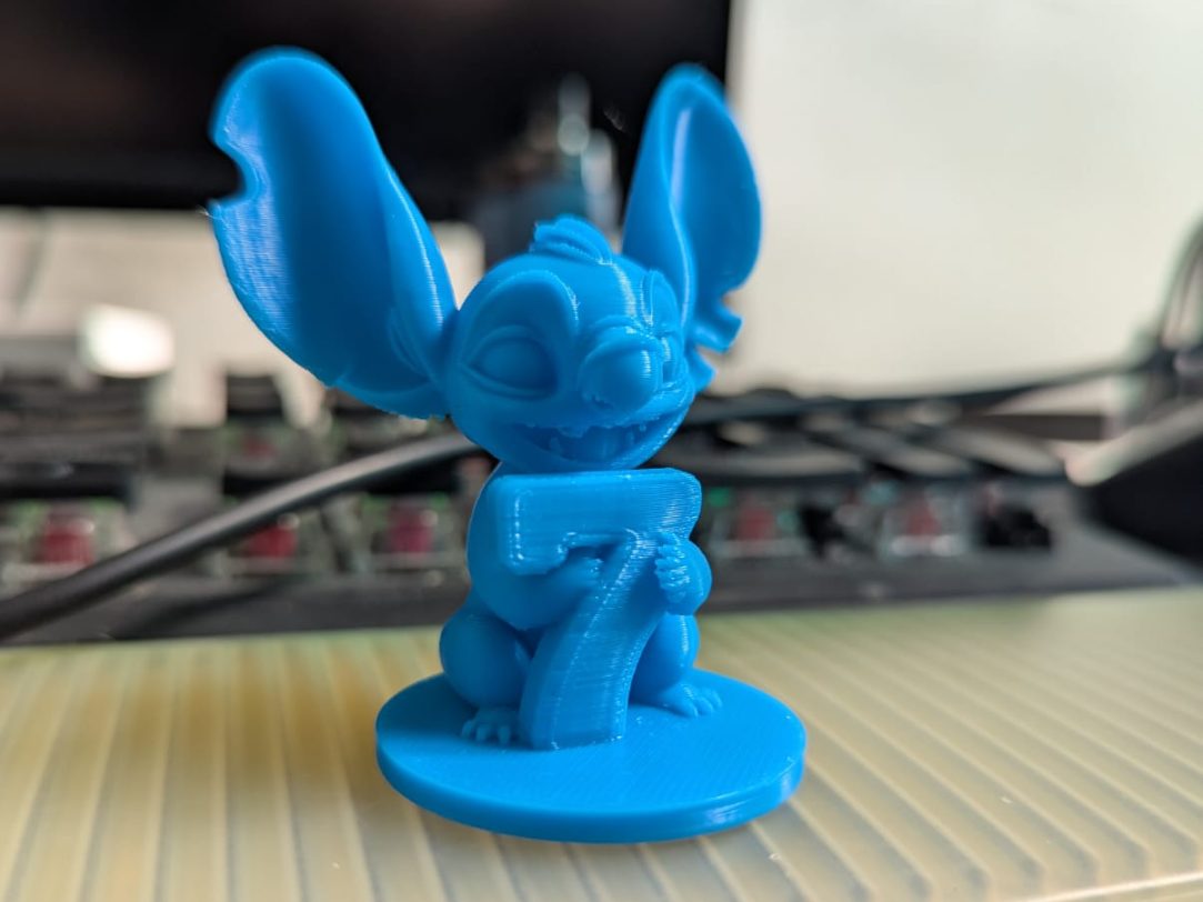 Stitch Age 7 / Birthday Topper - V2 — vue 1