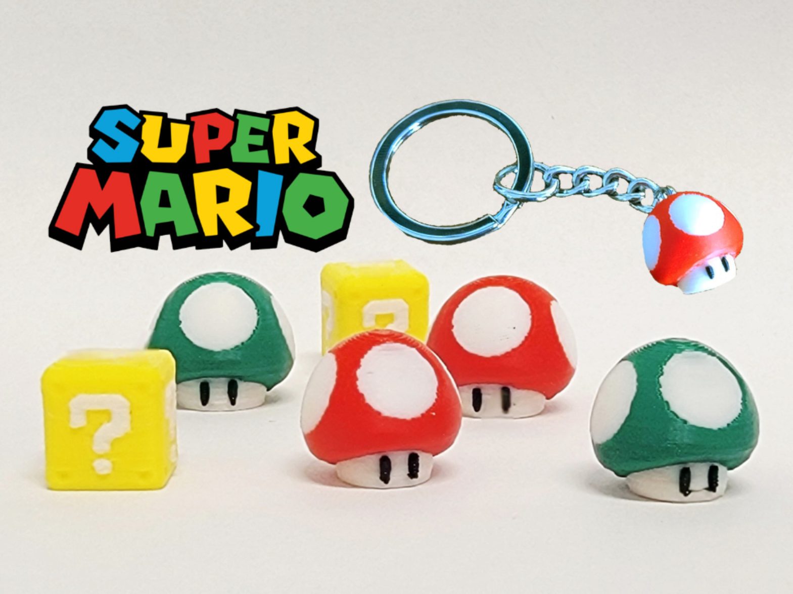 Super Mario Minis + Keychains — vue 1