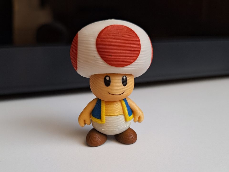Super Mario Toad — vue 1