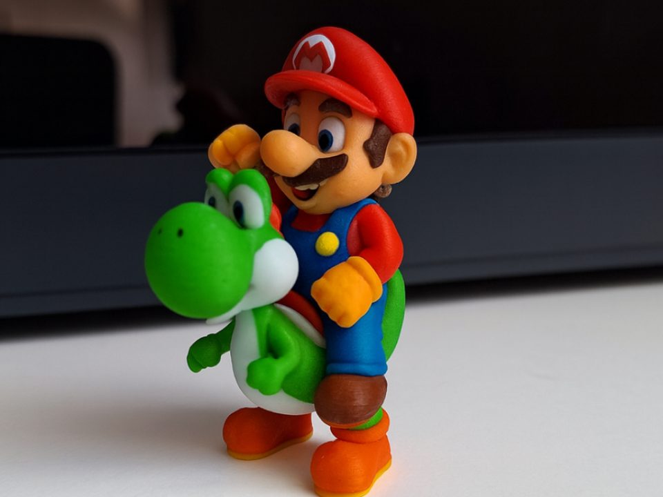 Super Mario und Yoshi — vue 1
