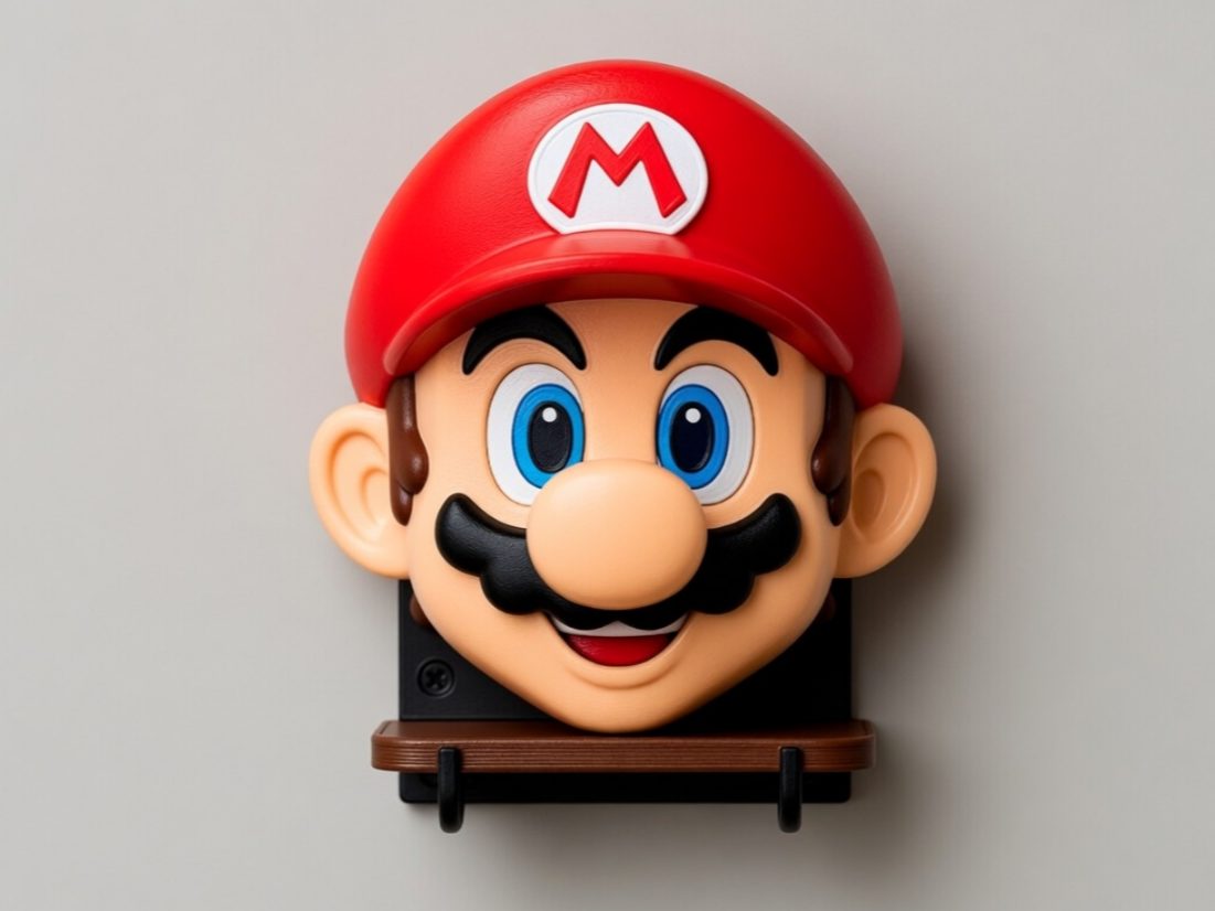 Super Mario Wall Mount AMS Ready Display — vue 1