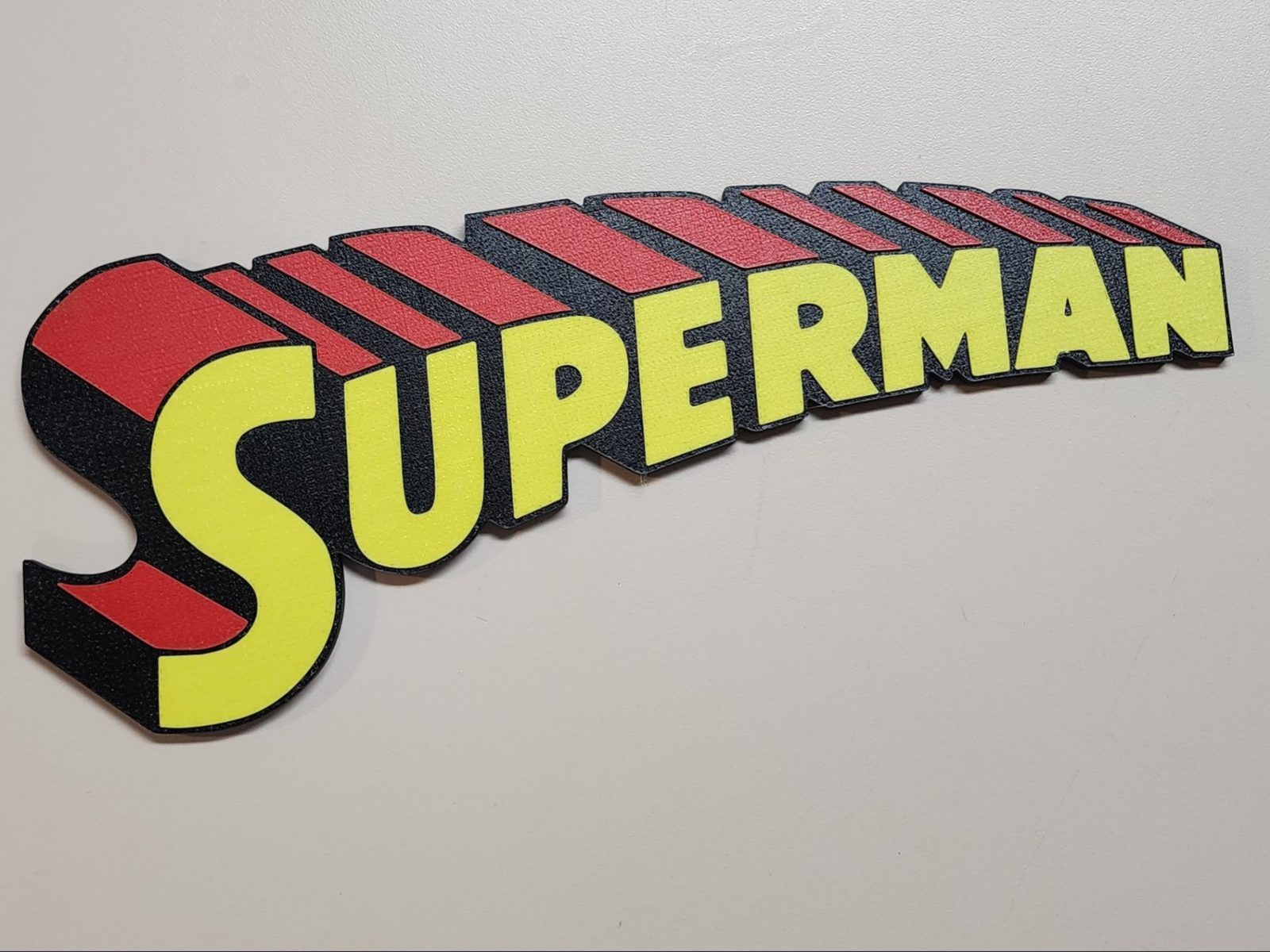 Superman Name Wall Art — vue 1