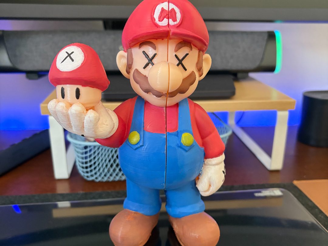 SuperMario Kaws — vue 1