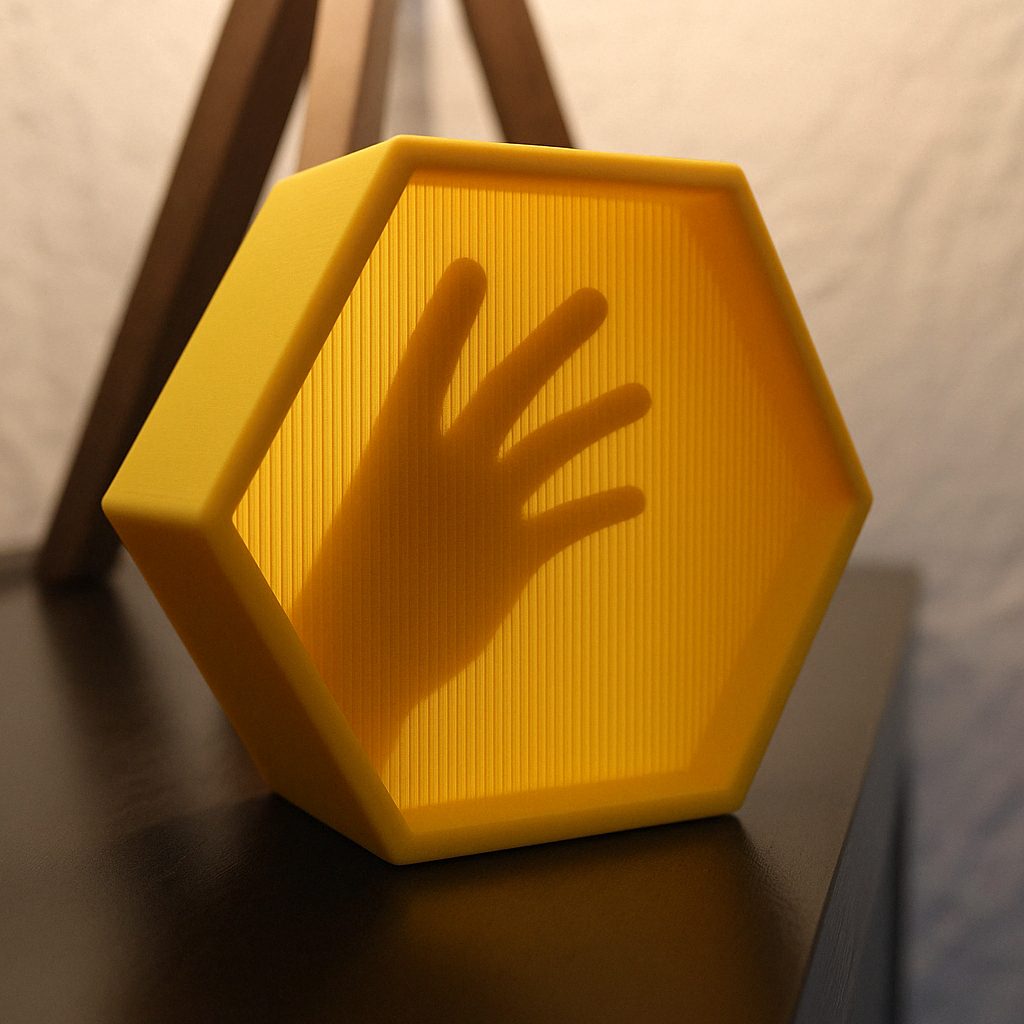 Suspended-hand — vue 1