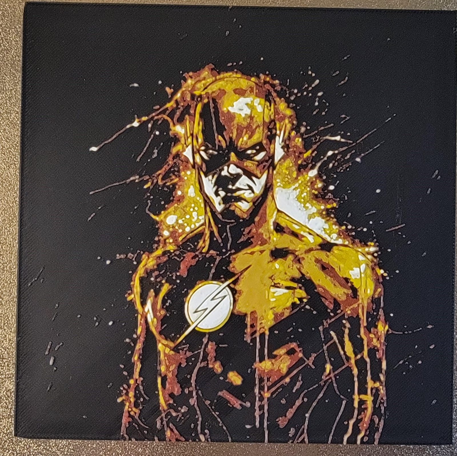 The Flash HueForge Fanart — vue 1