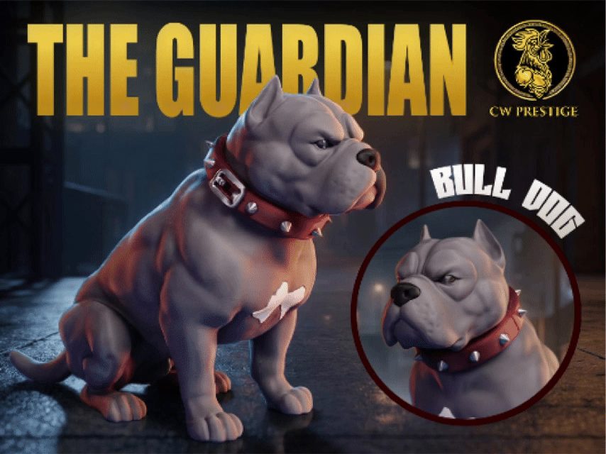 The Guardian Pitbull (John Wick’s Companion) — vue 1