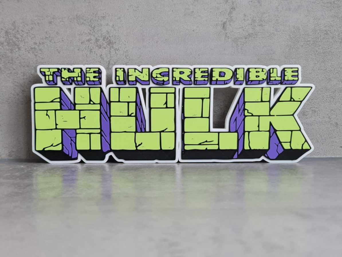 The Incredible Hulk Logo / Sign — vue 1