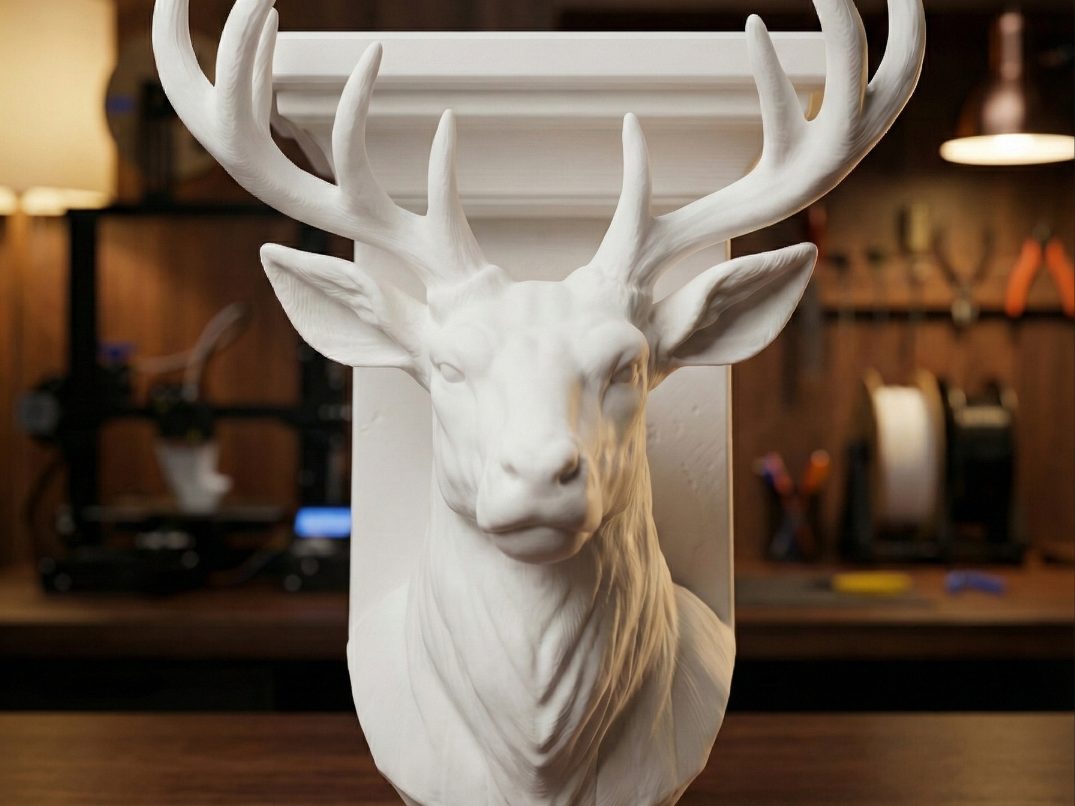 The Noble Stag Wall Sconce — vue 1