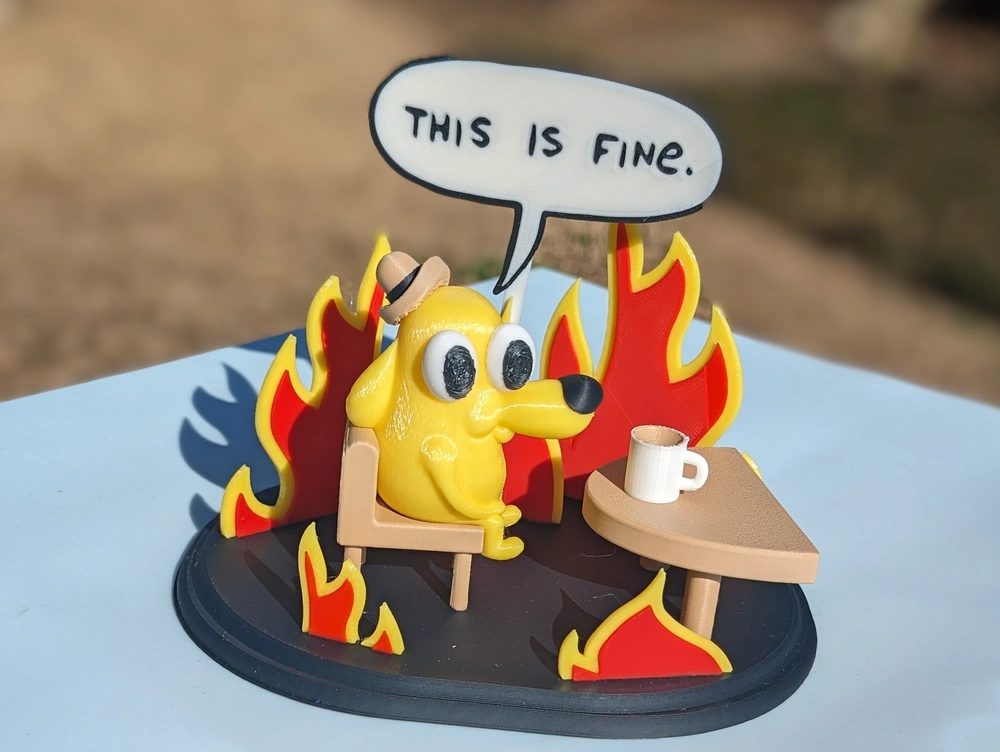 This is fine dog — vue 1