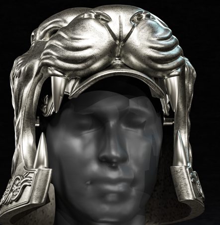 Tigris Of Gaul Mask, Gladatior — vue 1