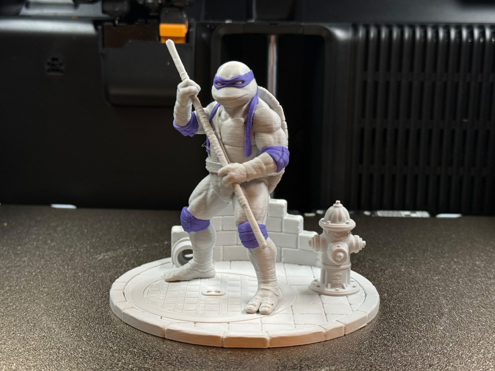 TMNT Donatello Sketch Statue | Dual Color Optional — vue 1