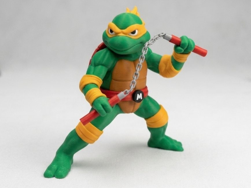 TMNT Ninja Turtle - Michelangelo — vue 1