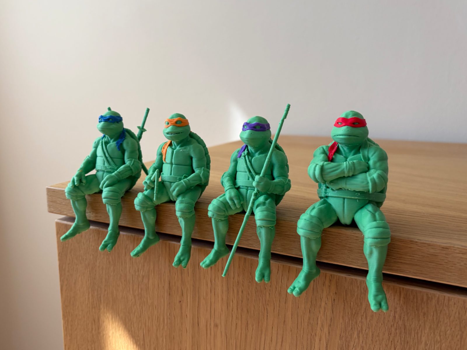 TMNT Shelf Sitters Collection | AMS & Single Color — vue 1