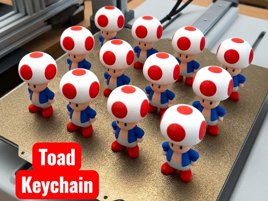 Toad Keychain — vue 1