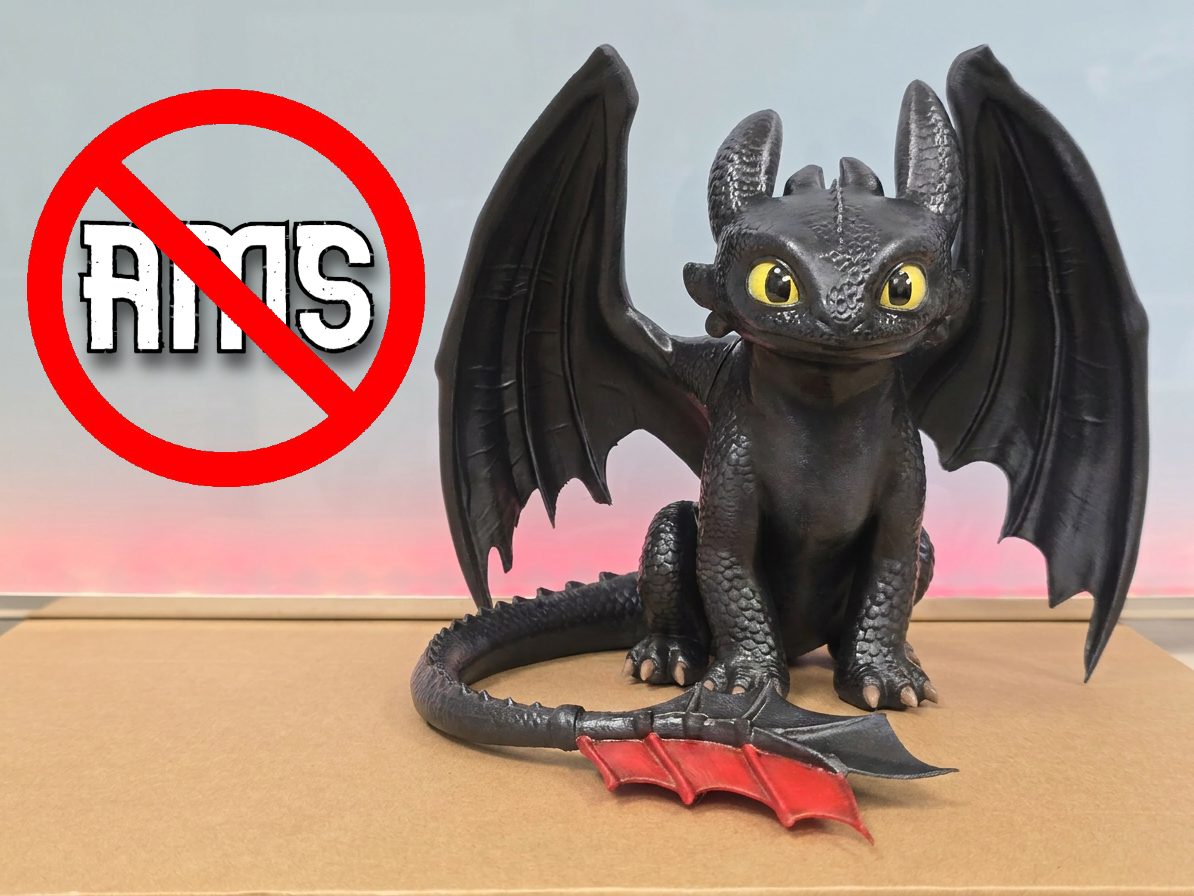 TOOTHLESS / HIGH DETAIL MODEL — vue 1