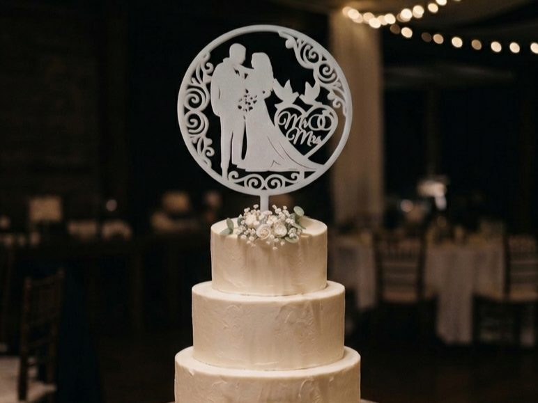 topper wedding cake — vue 1