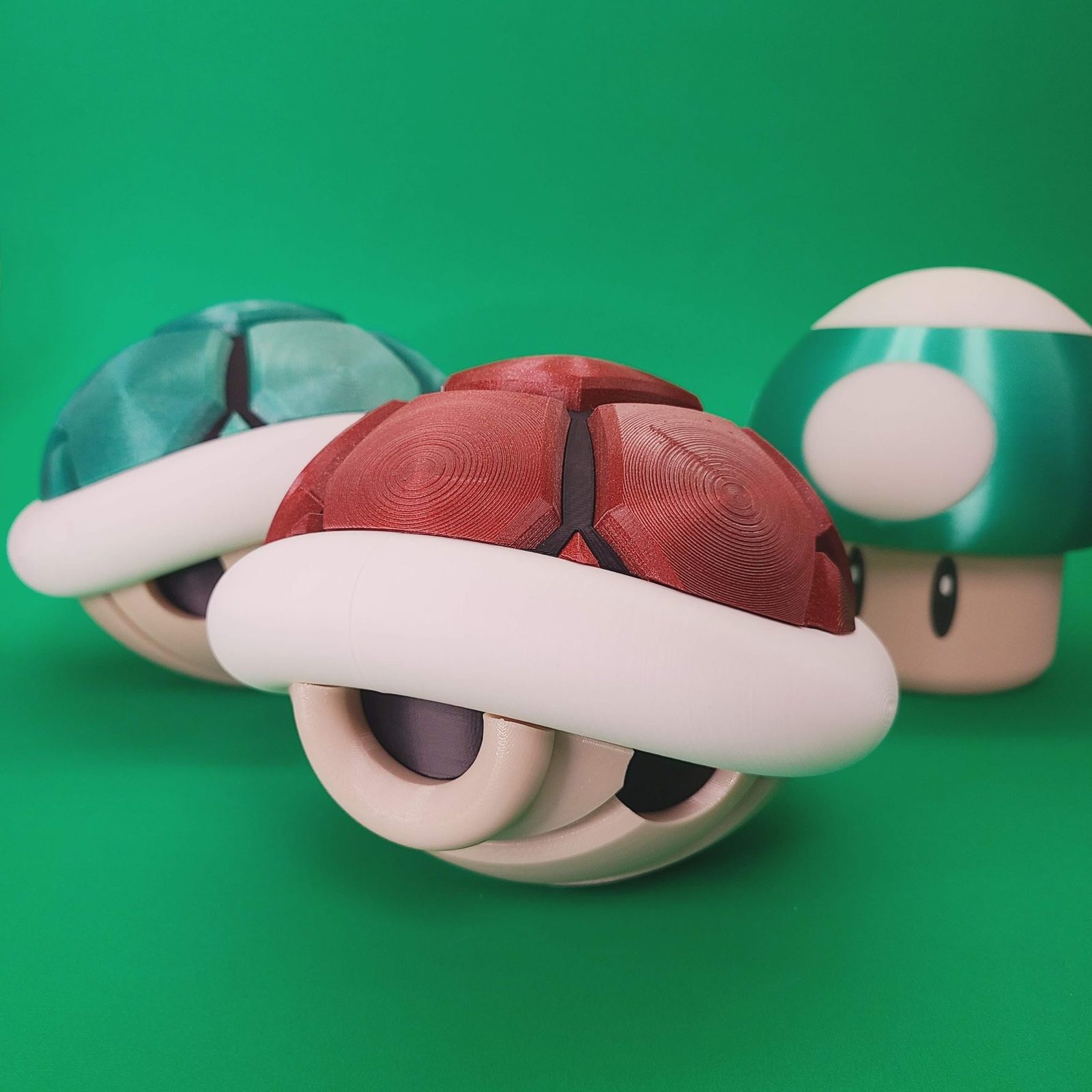 Turtle shell container — vue 1