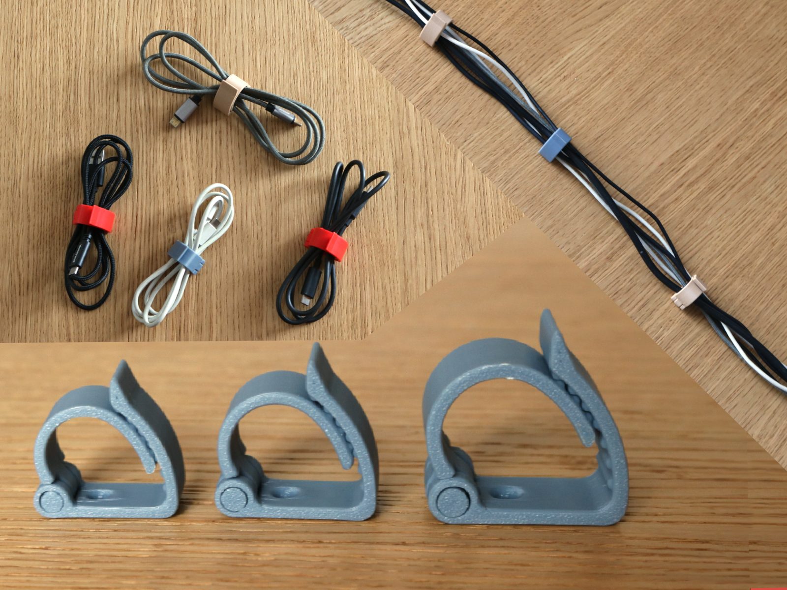 Ultimate Cable Management Tie (Different sizes) — vue 1