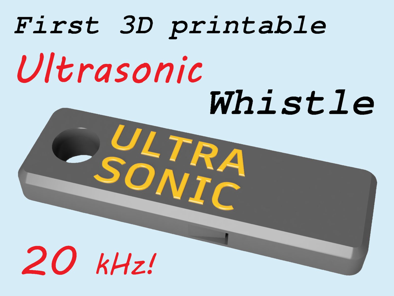 Ultrasonic Whistle — vue 1