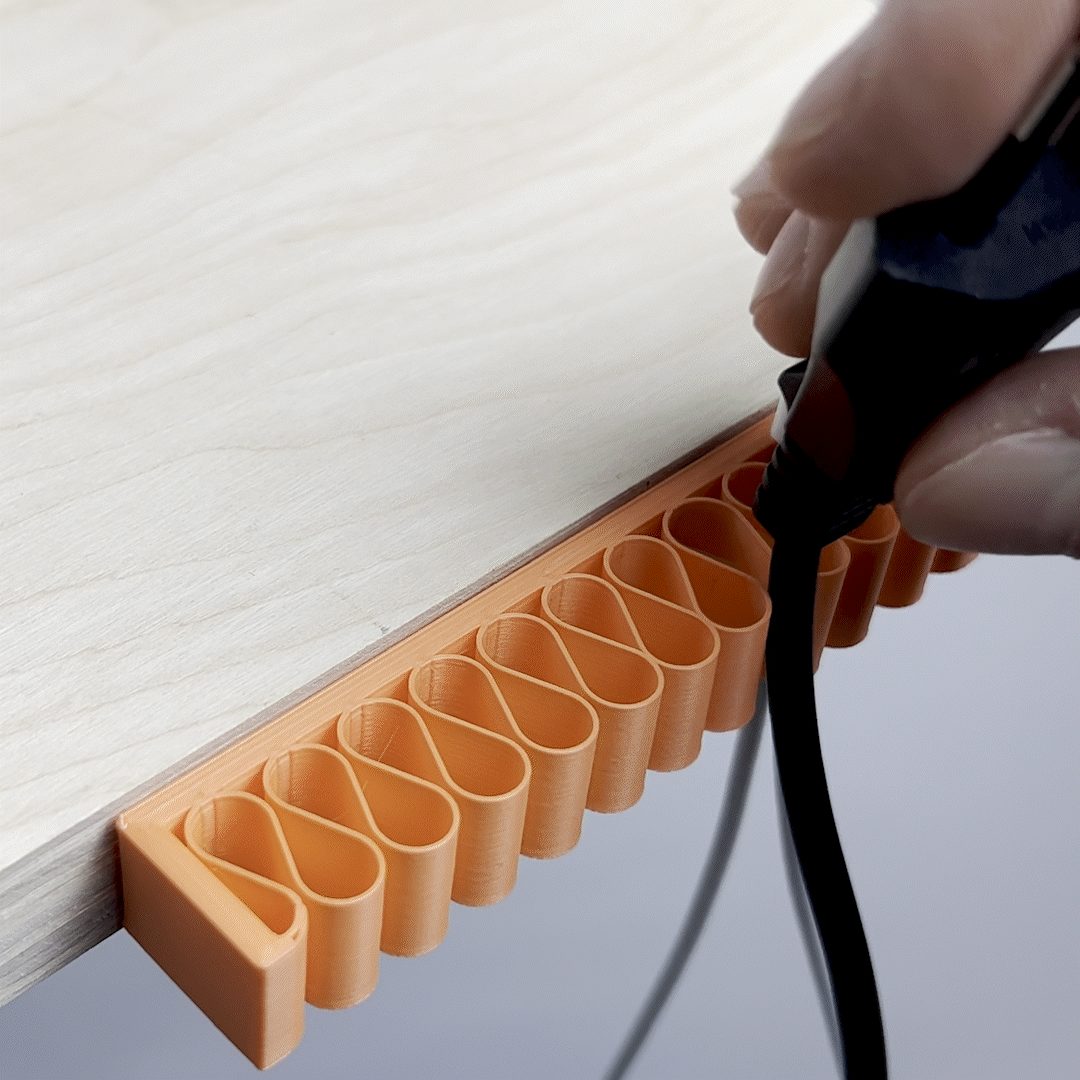 universal cable holder V1 — vue 1