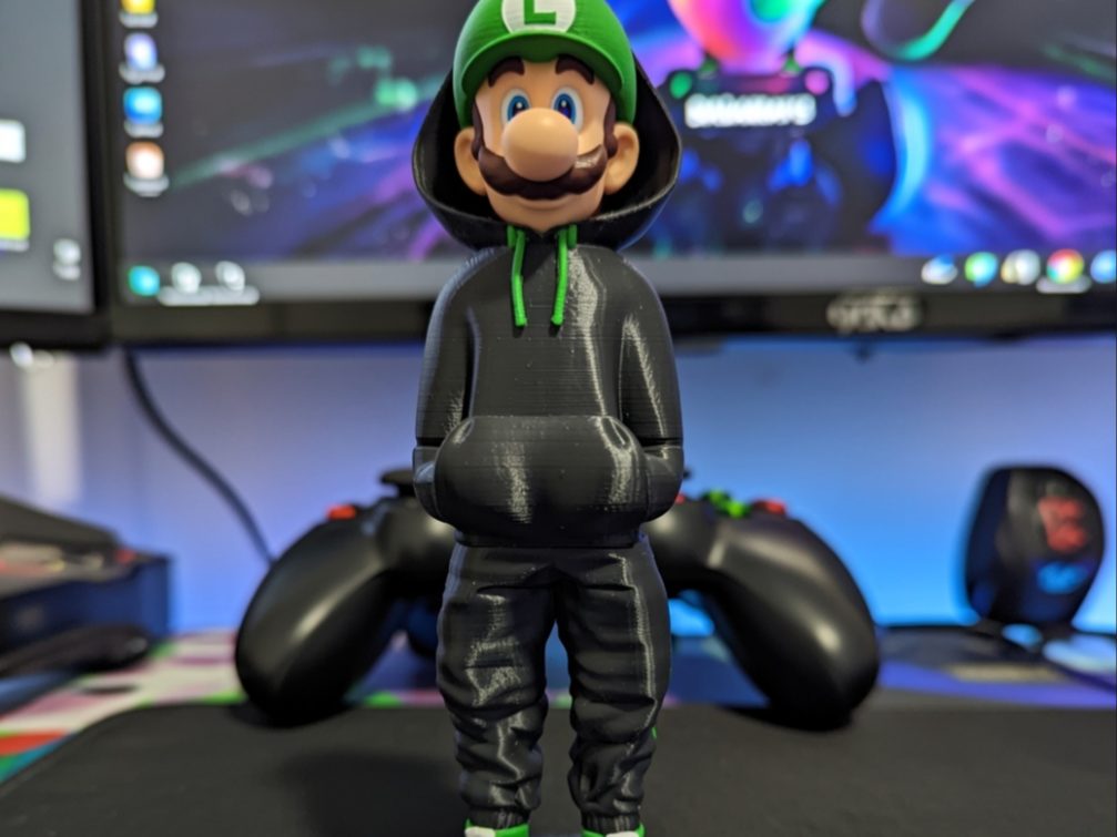 Urban Vibes Luigi Blacked Out Plumber Drip Edition — vue 1