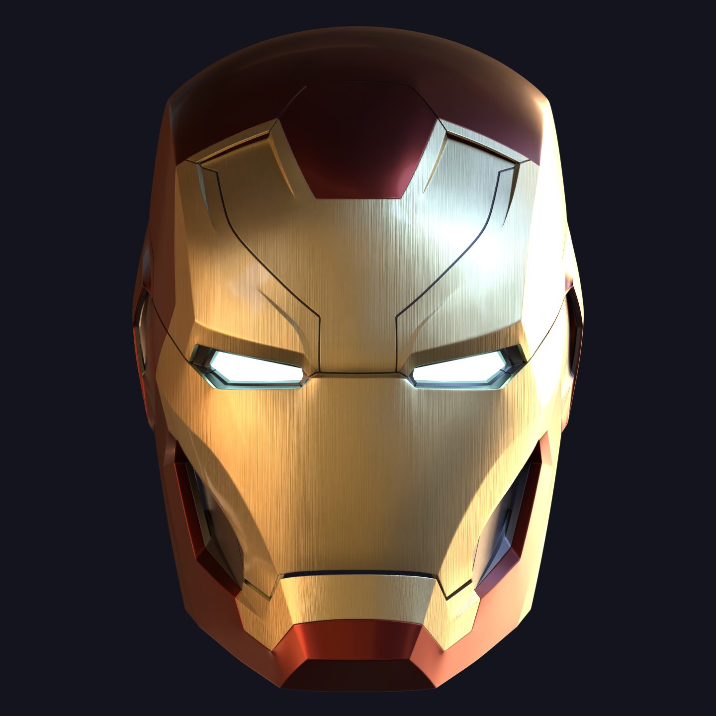 VEK3D Iron Man MK 46 Helmet — vue 1