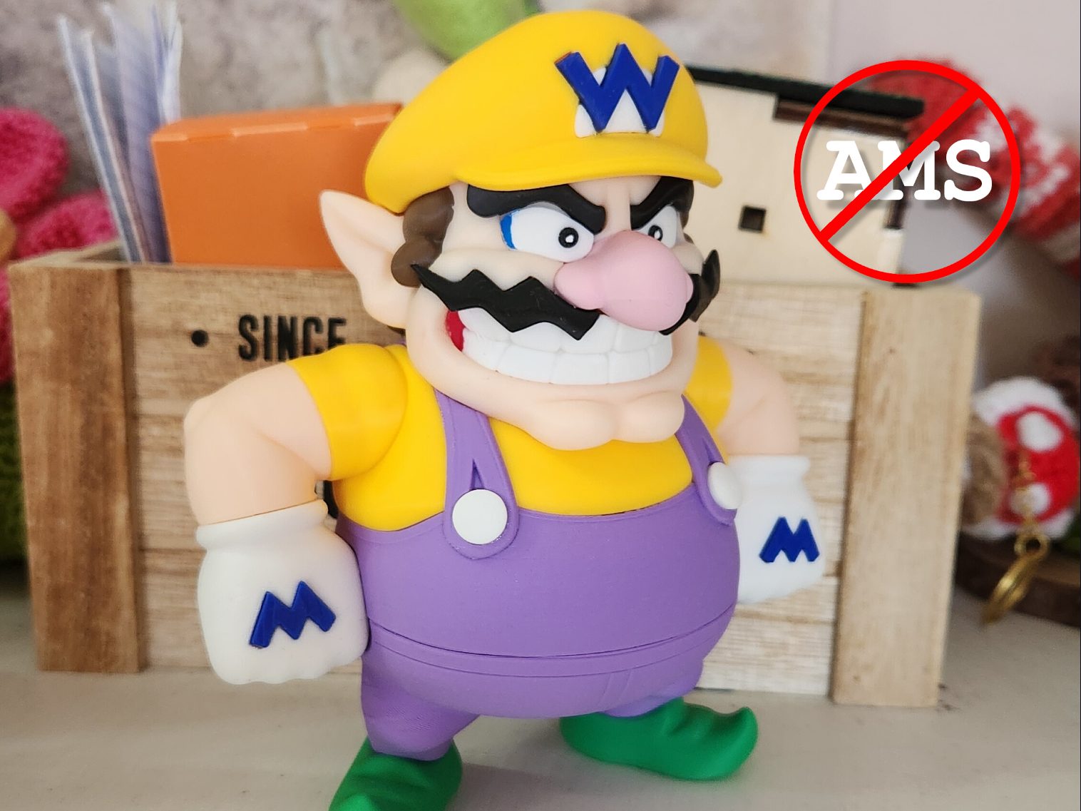 Wario - Modular 3D Figure — vue 1