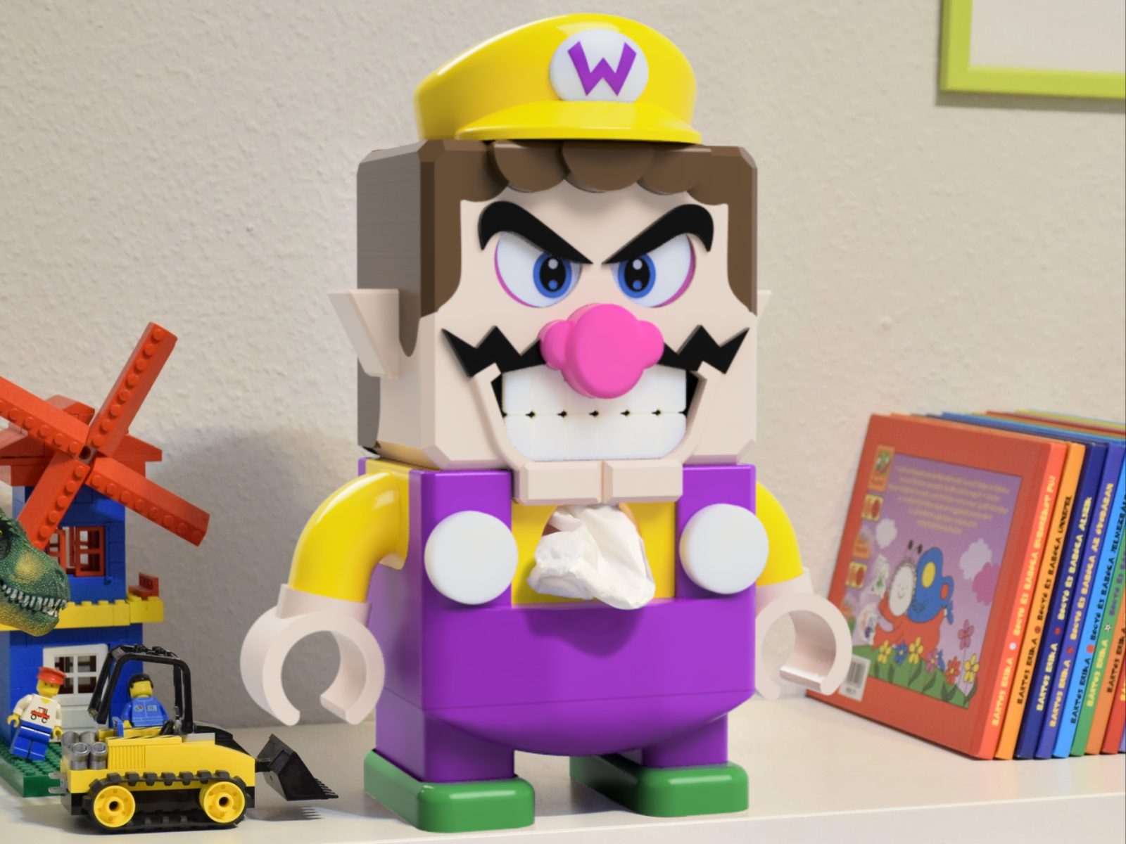 WARIO TISSUE DISPENSER — vue 1