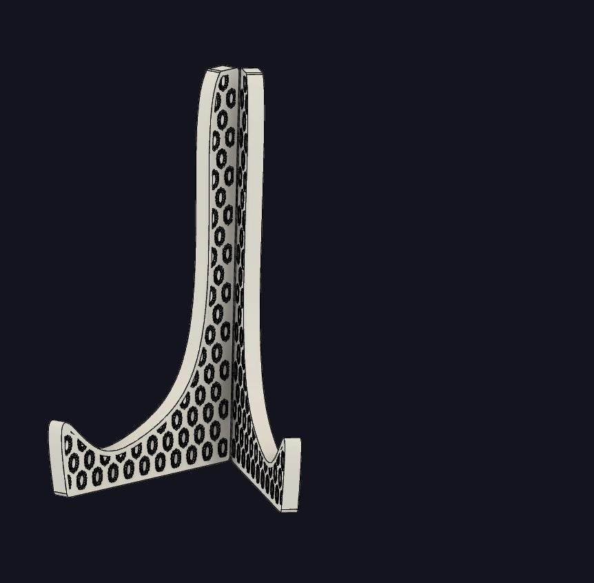 Wedding Guest Book Stand — vue 1