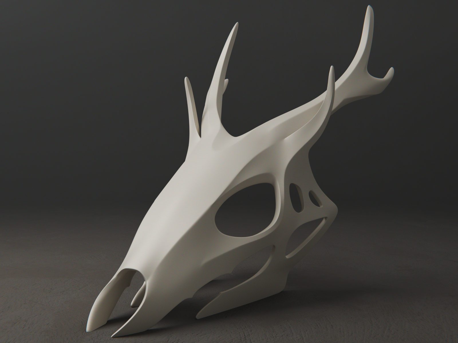 Wendigo skull — vue 1