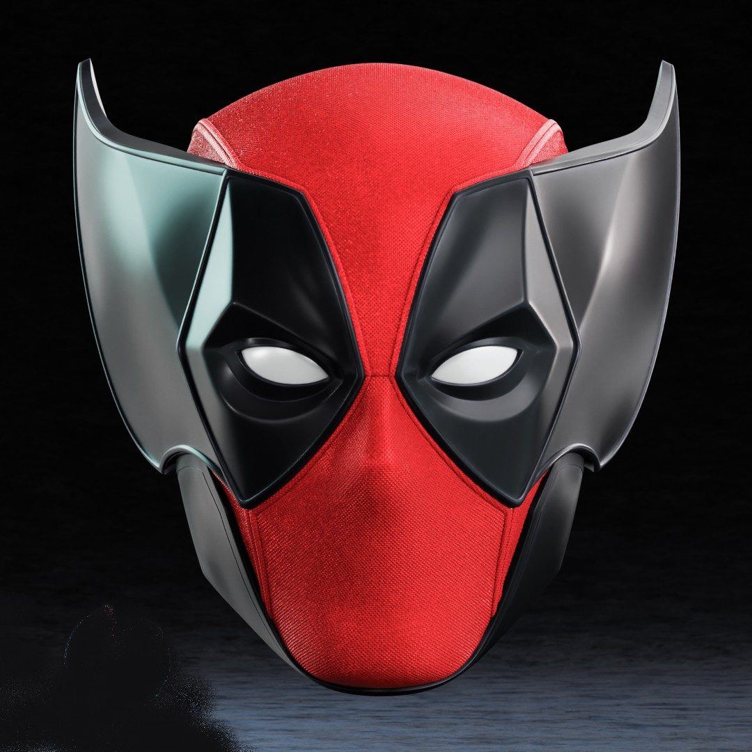 Wolverine Deadpool Mask–( Personal Use Recommended) — vue 1