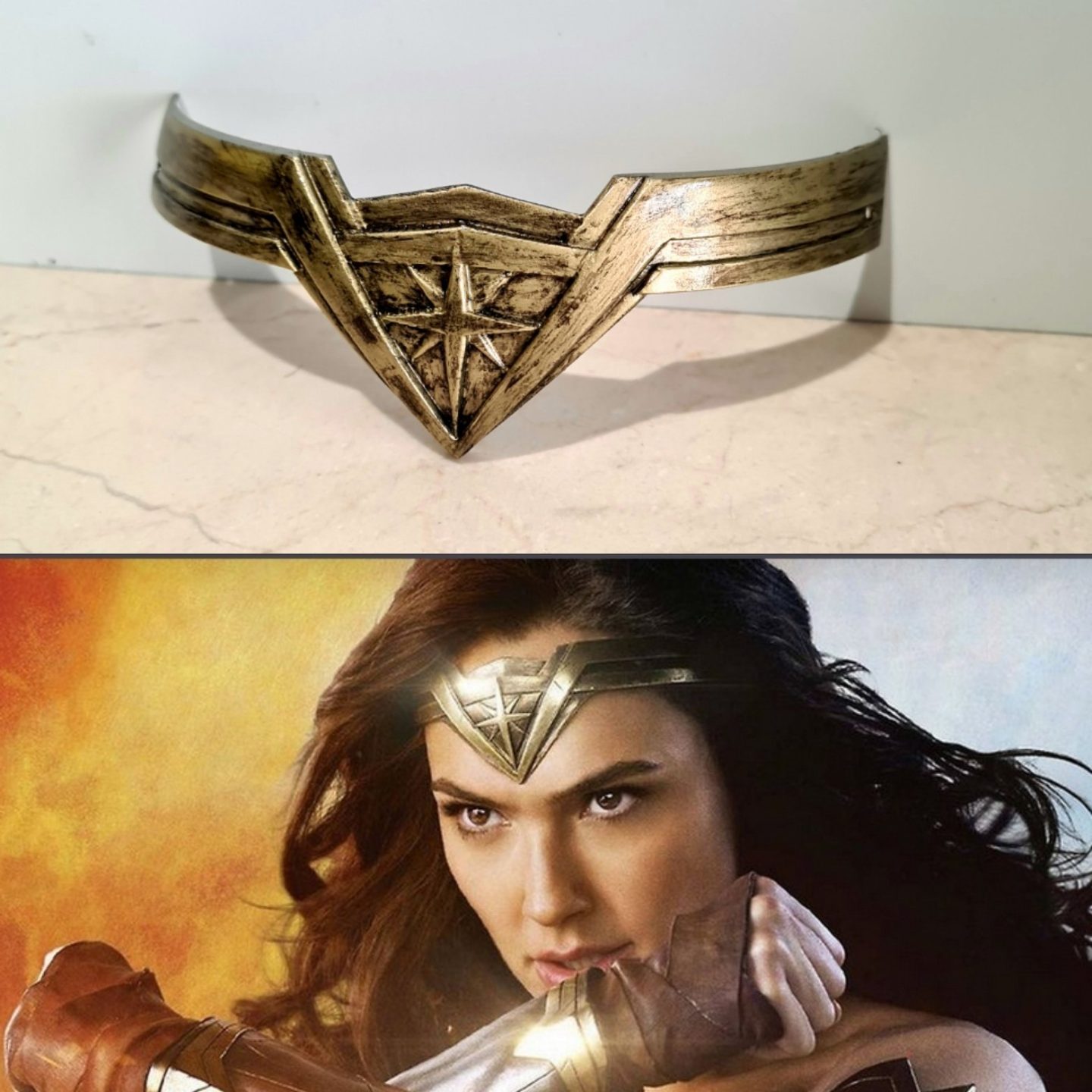 Wonder Woman tiara — vue 1