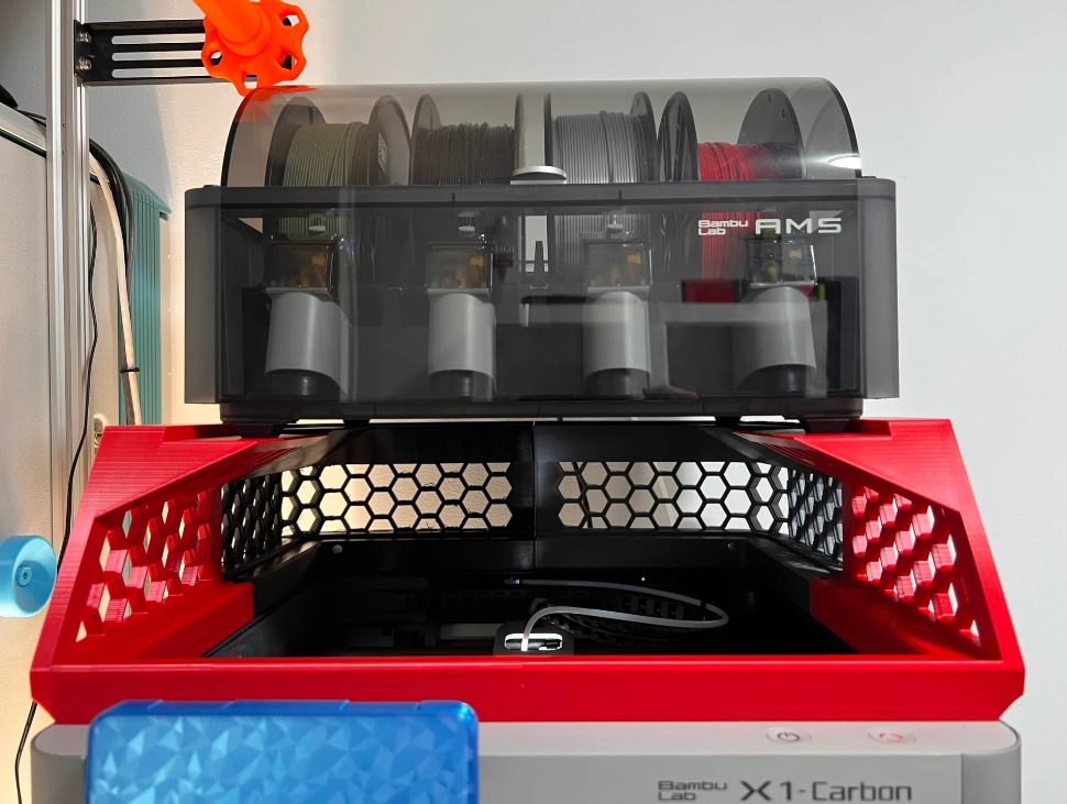 X3D-v3 Riser | Bambu Lab X1/P1 AMS Stand — vue 1